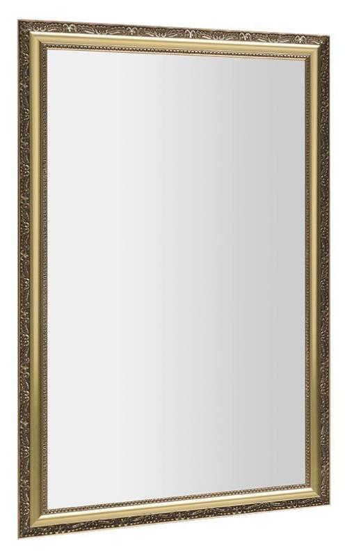 BOHEMIA zrcadlo v dřevěném rámu 589x989mm, zlatá (NL484)