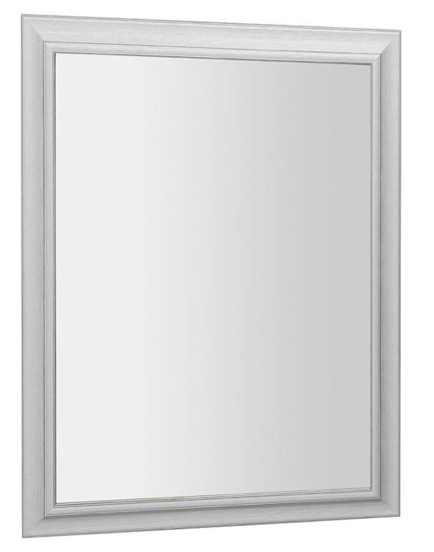 AMBIENTE zrcadlo v dřevěném rámu 720x920mm, starobílá (NL705)
