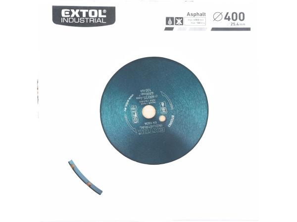 EXTOL INDUSTRIAL 8703093 - kotouč diamantový řezný segmentový na ASFALT, suché řezání, O 4