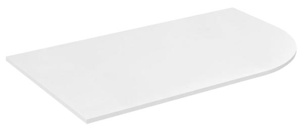 PULSE deska Rockstone 755x12x455mm, levá, bílá mat