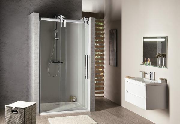 VOLCANO sprchové dveře 1400 mm, čiré sklo (GV1014)
