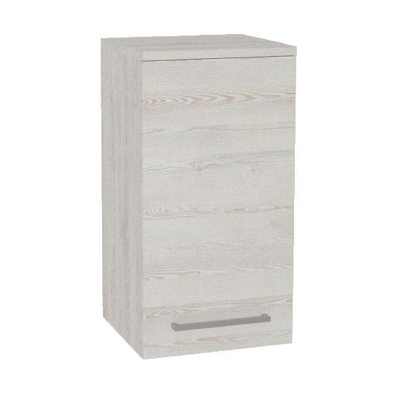 Bino koupelnová skříňka horní 63 cm, pravá, Multidecor, White Loft Pine