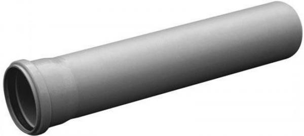 OSMA Trubka plastová odpadní HTEM s hrdlem DN 110, L 3000 mm vnitřní šedá / 115070