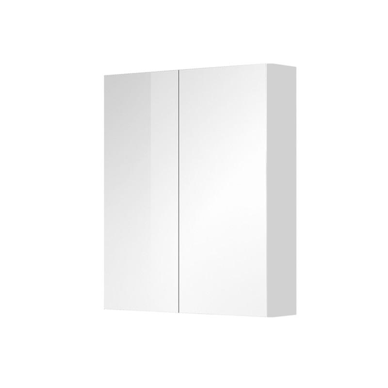 MEREO MP5097 Koupelnová galerka 60 cm nebo 80 cm, zrcadlová skříňka, 2x dveře, bílá