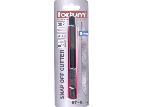 FORTUM 4780028 - nůž ulamovací celokovový, 9mm