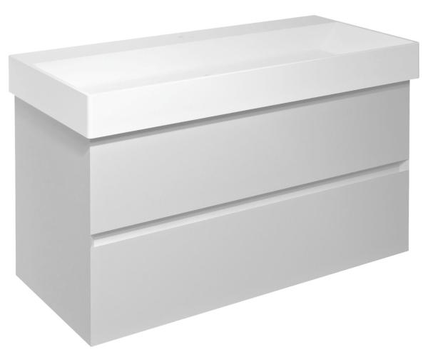 FILENA umyvadlová skříňka 95x51,5x43cm, bílá mat