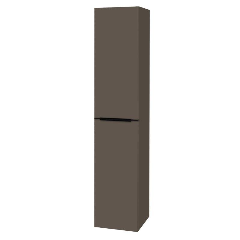 Mailo, koupelnová skříňka vysoká 170 cm, černé madlo