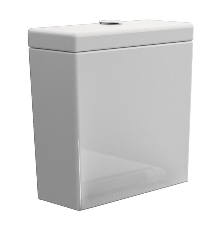 NORM/PURA nádržka k WC kombi, bílá ExtraGlaze