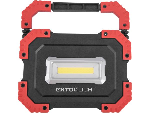 EXTOL LIGHT 43272 - reflektor LED, 1000lm, USB nabíjení s powerbankou, Li-ion