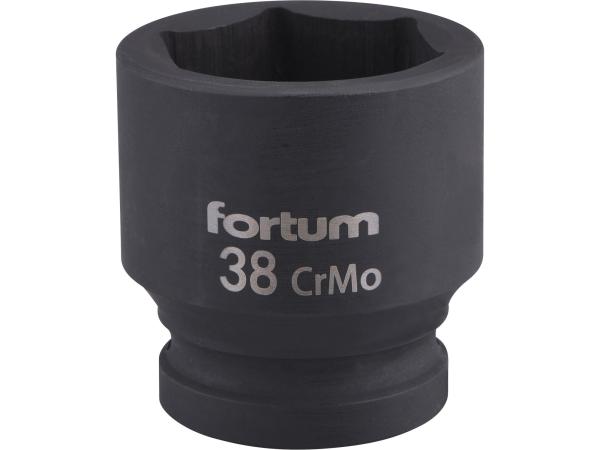 FORTUM 4703038 - hlavice nástrčná rázová 3/4", 38mm, L 57mm