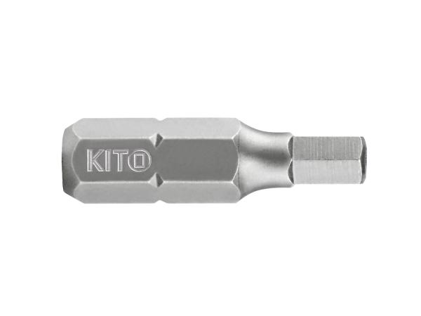 KITO 4810407 - hrot imbus vrtaný, HTa 6x25mm, S2