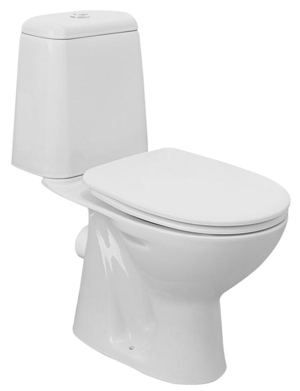 RIGA WC kombi, dvojtlačítko 3/6l, zadní odpad, bílá (RG601)