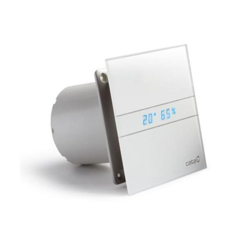 E-100 GTH koupelnový ventilátor axiální s automatem, 4W/8W, potrubí 100mm, bílá (00900200)