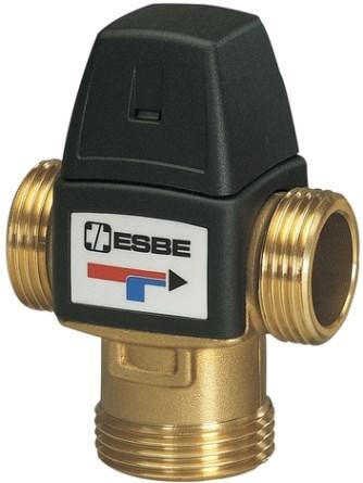 ESBE VTA 322 35-60 °C, DN25-Rp 1", 1,6 Kvs Termostatický směšovací ventil , 31101000