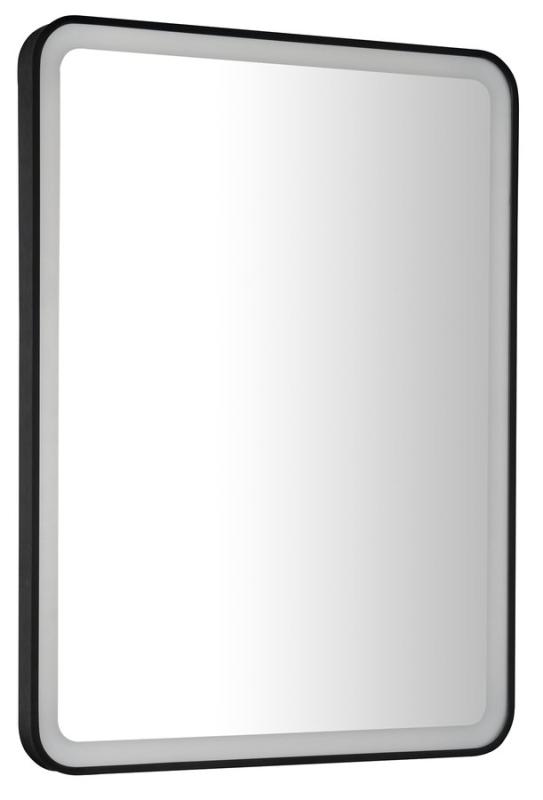 VENERO zrcadlo s LED osvětlením 60x80cm, černá (VR260)