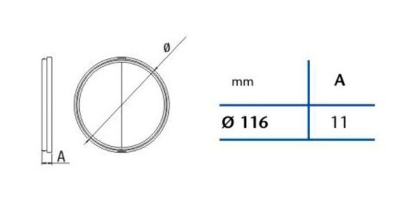 Zpětná klapka 120mm