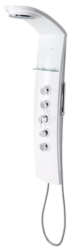 LUK termostatický sprchový panel 250x1300mm, rohový (80325)