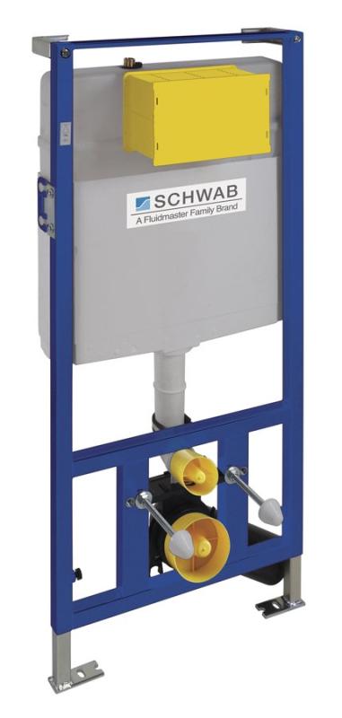 SCHWAB DUPLO WC 199 podomítková nádržka pro suchou montáž 3/6l, DN110mm (T02-2113-0250)