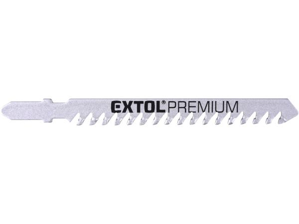 EXTOL PREMIUM 8805300 - plátky do přímočaré pily s SK zuby 3ks, 100x1,5mm