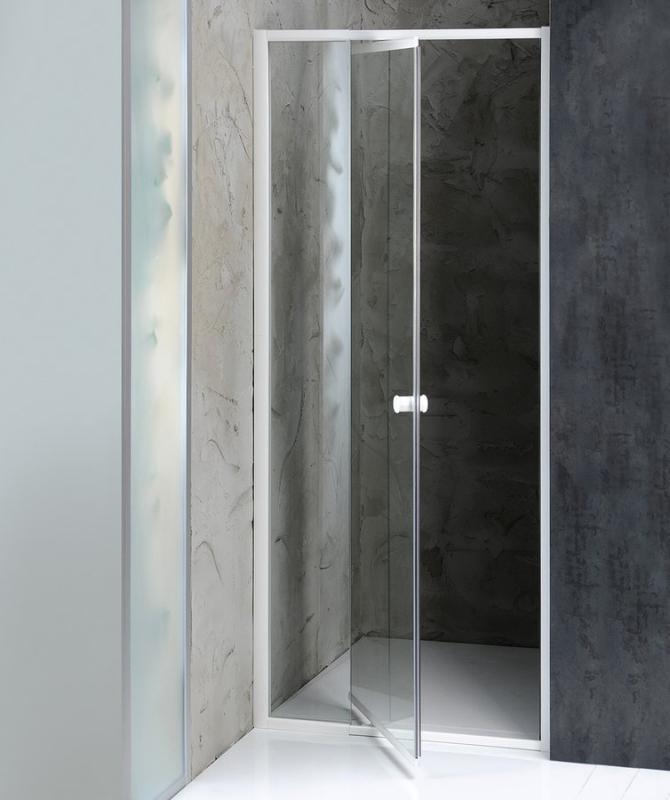 AMICO sprchové dveře výklopné 820-1000x1850 mm, čiré sklo (G80)