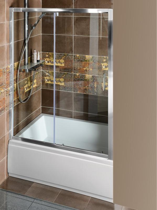 DEEP sprchové dveře 1400x1650mm, čiré sklo (MD1416)