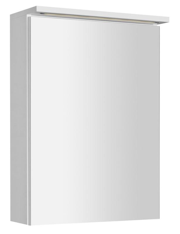 KAWA STRIP galerka s LED osvětlením 50x70x22cm, bílá