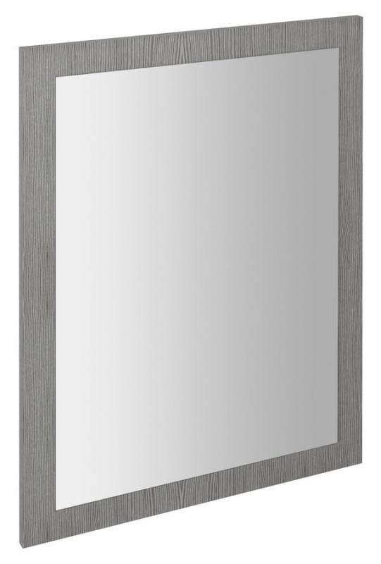 NIROX zrcadlo v rámu 600x800x28mm, dub stříbrný (NX608-1111)