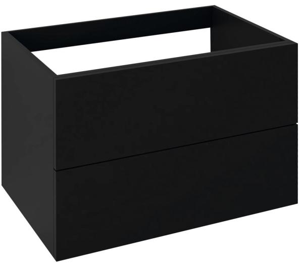 TREOS skříňka zásuvková 75x53x50,5cm, černá mat (TS075-3535)