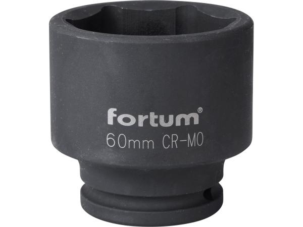 FORTUM 4703060 - hlavice nástrčná rázová 3/4", 60mm, L 70mm