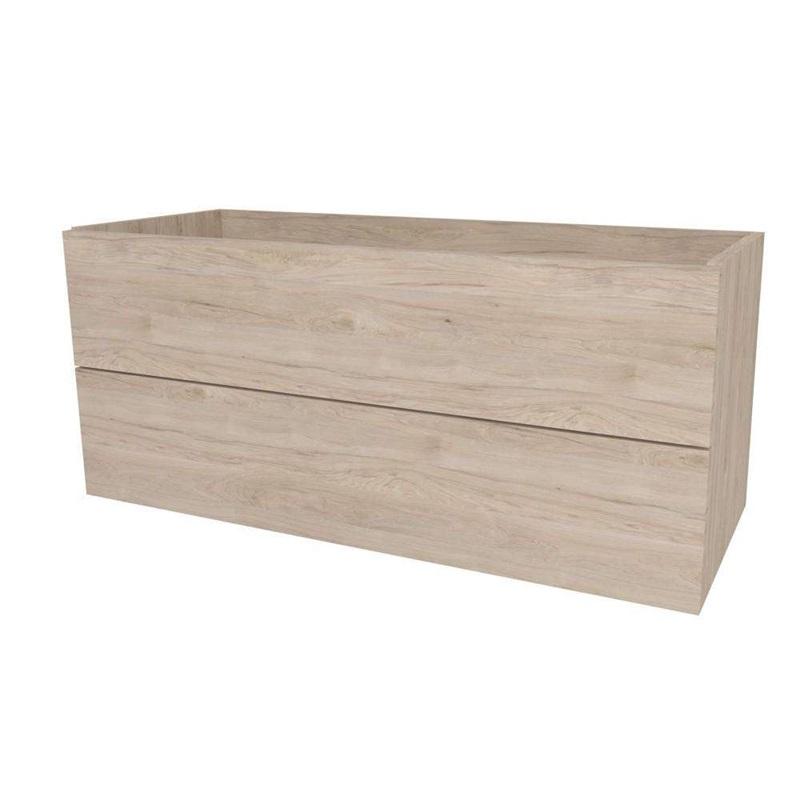 Aira, koupelnová skříňka 121 cm, Multidecor, Light Rock Hickory