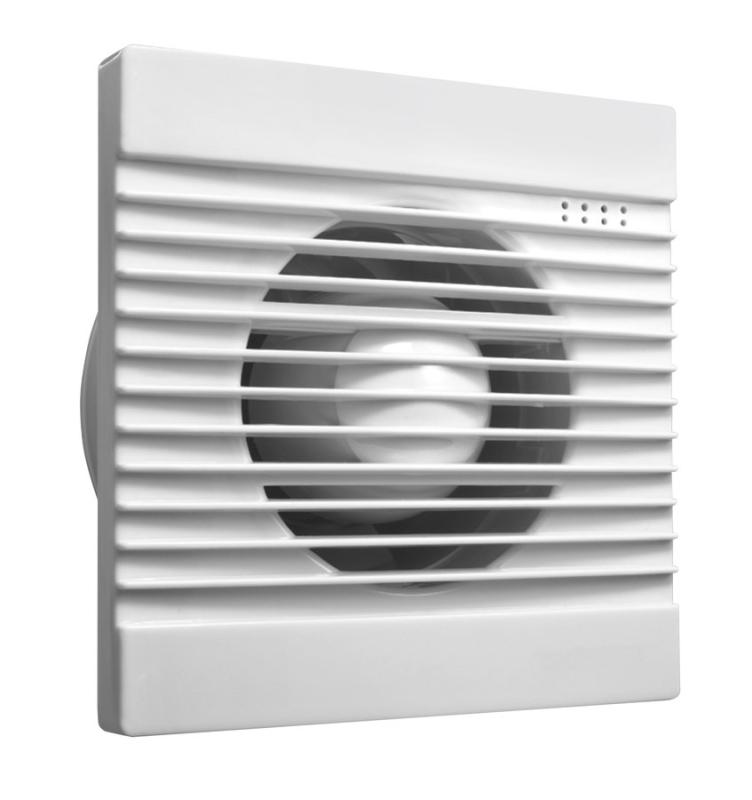 Koupelnový ventilátor, 230V/50Hz, 100mm, bílá (FBS300)