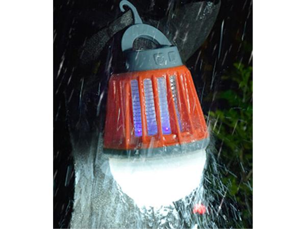 EXTOL LIGHT 43131 - lucerna turistická s lapačem komárů, 180lm, USB nabíjení, 3x 1W LED