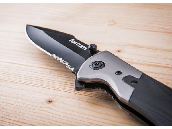FORTUM 4780300 - nůž zavírací, nerez, 207/120mm