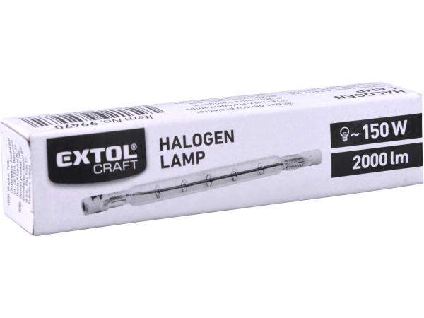 EXTOL CRAFT 99470 - žárovka halogenová, 150W/120W, 2000lm