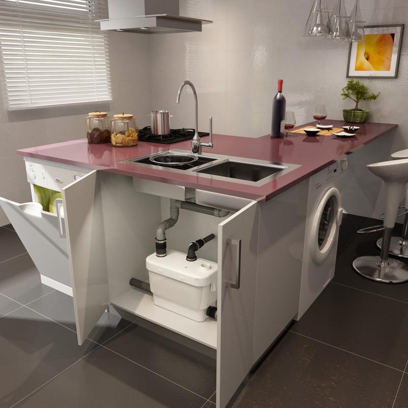 SFA SANIBROY SANIVITE SILENCE kalové čerpadlo 230V pro koupelny, kuchyně a prádelny - SV