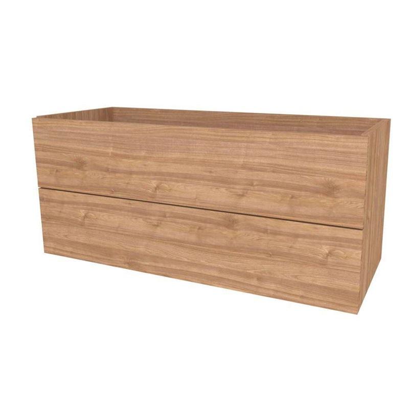 Aira, koupelnová skříňka 121 cm, Multidecor, Light Select Walnut