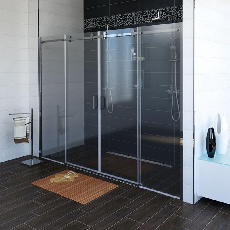 DRAGON sprchové dveře 1700mm, čiré sklo (GD4870)