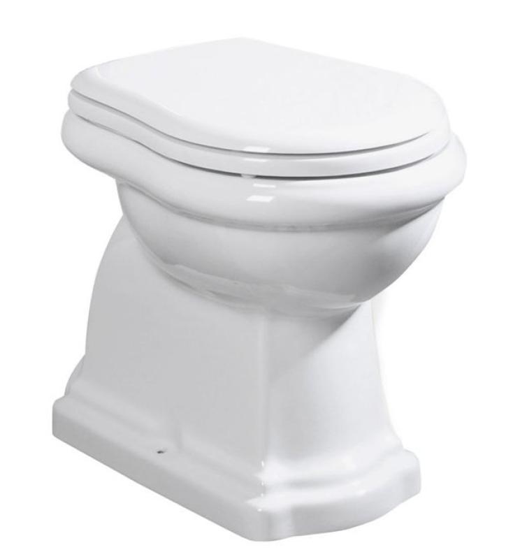 RETRO WC mísa stojící, 38,5x45x59cm, zadní odpad (101101)