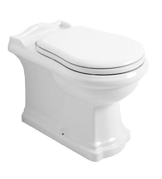 RETRO WC mísa stojící, 39x43x61cm, spodní/zadní odpad (101601)