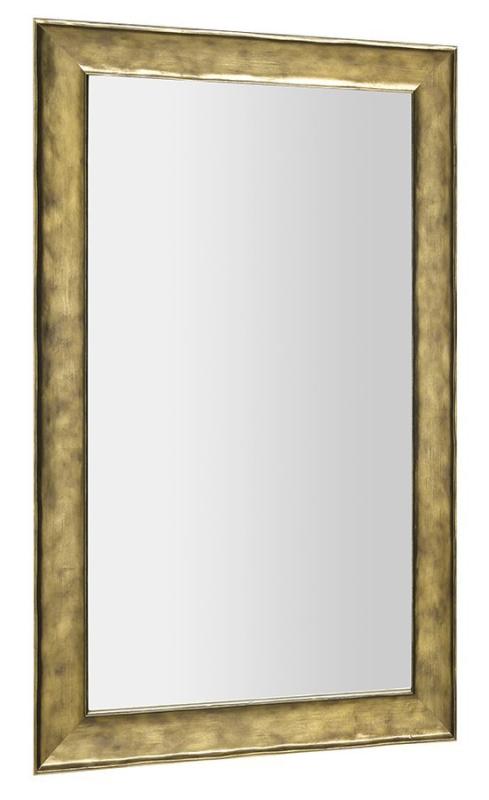 BERGARA zrcadlo v dřevěném rámu 642x1042mm, zlatá (NL528)