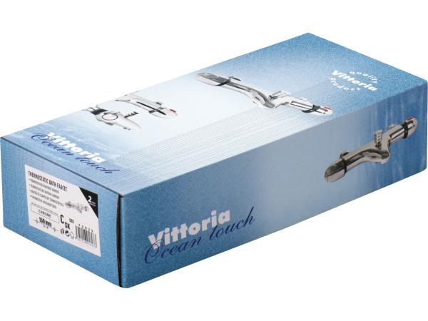 VITTORIA 72025 - baterie termostatická vanová, 150mm, ram. 7cm, keramický ventil, chrom
