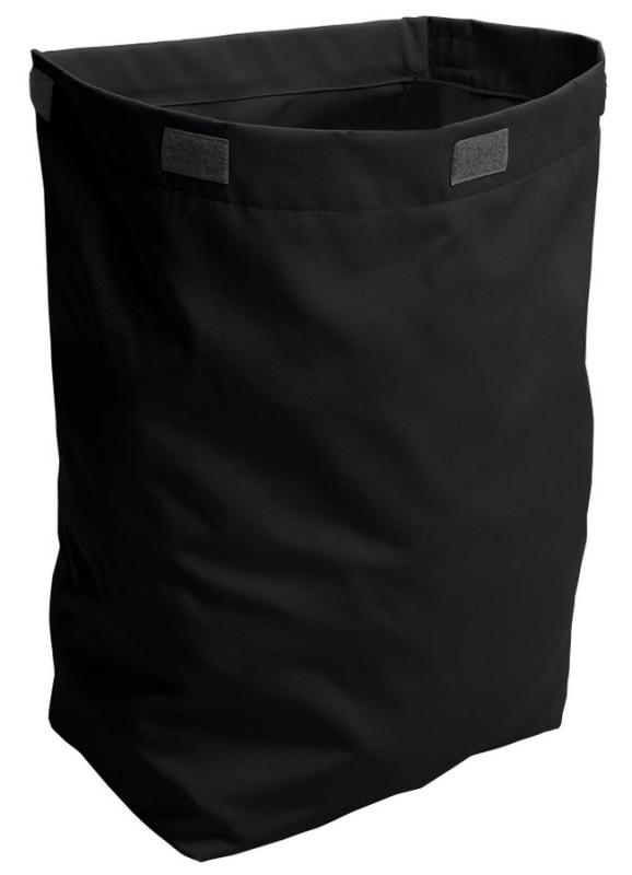 Prádelní koš do skříně 310x500x230mm, suchý zip, černá (UPK350B)