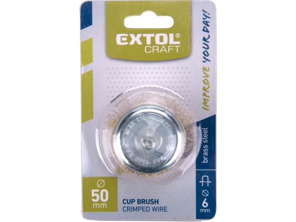 EXTOL CRAFT 17056 - kartáč hrnkový, O 50mm