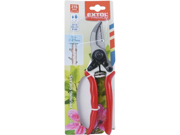 EXTOL PREMIUM 8872102 - nůžky zahradnické, 215mm, SK5