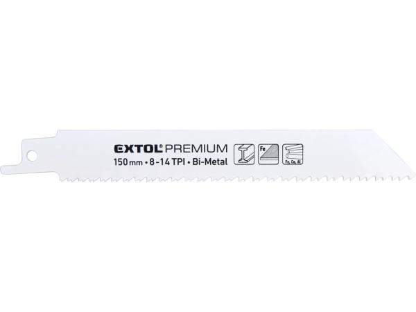 EXTOL PREMIUM 8806205 - plátky do pily ocasky 3ks, 150x19x0,9mm, Bi-metal
