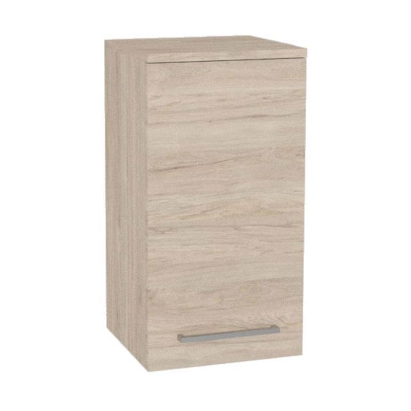 Bino koupelnová skříňka horní 63 cm, pravá, Multidecor, Light Rock Hickory