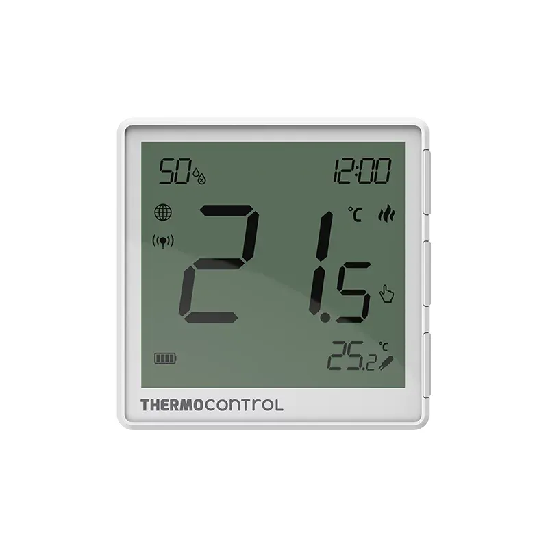 THERMO CONTROL TC ONE-230W - Termostat s vestavěným čidlem vlhkosti, 230V, bílá