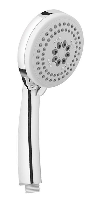 Ruční masážní sprcha, 3 režimy, průměr 100mm, ABS/chrom (SC089)