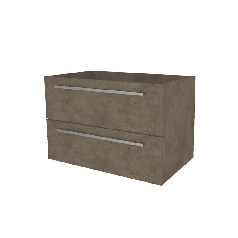 Bino, koupelnová skříňka 61 cm, Multidecor, Beton Chicago tm šedý