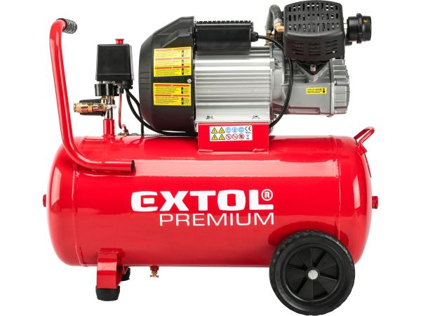 EXTOL PREMIUM 8895320 - kompresor olejový, 2200W, 50l